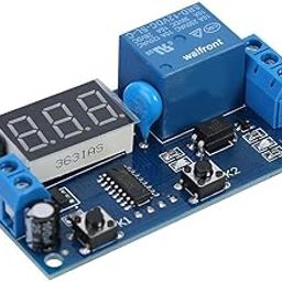 REES52 DC 12V Infinite Cycle Delay Timing Timer Relay ON Off Switch Loop Module with LED Display-14