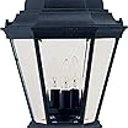 Maxim 1007BK Westlake Outdoor Post Mount, 13" Wide, Black-picture-13