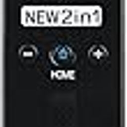 OSTENT 2 in 1 Remote Controller Built in Motion Plus Compatible for Nintendo Wii Console Game Color Black-1
