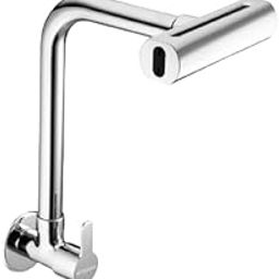EXOOTICA Kitchen Wall Mounted Sink Cock | Different Modes Chrome Finished - Sink Cock Multi Flow-17