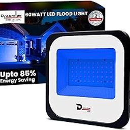 Dreamlux 60 Watt Light Down Chock | Outdoor Flood Lights Waterproof | Flood Light | Focus Lights | Ultra Bright | Aluminium Body | 85% Energy Saving,Durability,Energy Efficient-Blue Light,Pack-1-image-90