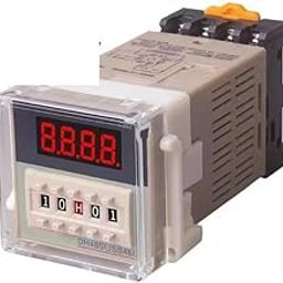 Digital LED Programmable Timer Relay Switch DH48S-S 0.1S-99H Socket Base AC/DC 12V 24V 36V 110V 220V 380V Repeat Cycle Timer(DH48S-S,DC 12V)-image-37