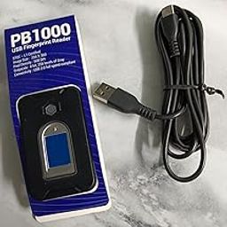 Precision PB1000 L1 Biometric Fingerprint USB Scanner with RD Service & Latest Version & High Security and Durability Scanner Device (Black)-15