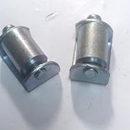 Small Gate Wheel Roller 25mm (2 Pcs) Length - 35mm (Plain Type)-image-80