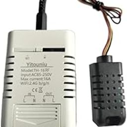 Yitouniu eWeLink Smart Switch TH16 WiFi 16A Temperature Humidity Controller, Wireless Remote Control with Power Consumption Monitoring, Works with Alexa Google Home-22