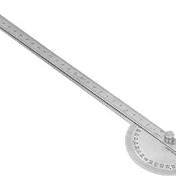 Angle Protractor 0‑180 Degree 2 Arm Finder Stainless Steel Woodworking Ruler Measure Tool 250mm-image-41