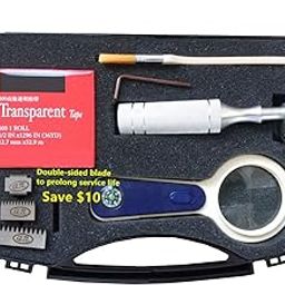 Professional Adhesion Tester Kit with Result Comparison Chart - 3-Blade Cross-Cut Tester for Paint, Coatings, Plating & Spray Finishes Surface Testing | ASTM Standards-9