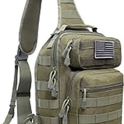 Tactical Sling Bag Pack Military Rover Shoulder Sling Backpack Molle Assault Range Bags Chest Pack Day Pack Diaper Bag-image-49