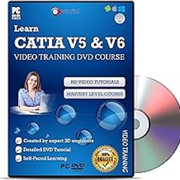 vtorial Catia V5 & V6 Video Tutorial Dvd Ship Three-Dimensional Design Completely Self-Manual (With Full Video Tutorial)|High Quality Training Videos|No Subscription Required|Lifetime Access-23