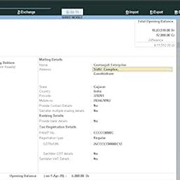 Control On Invoice Without Address - Tally Add-On (E-mail Delivery - No CD) - Single User-82