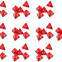 ATORSE Toy Pack of 50 Gem Multi-Sided Dices Polyhedral Dice Set D4 D&D TRPG Cup Games-Toys & Hobbies-Games-Board & Traditional Games-Contemporary Manufacture-image-69