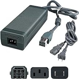 OSTENT 100-127V US AC Adapter Power Supply Cable Cord Compatible for Microsoft Xbox 360 Console-22