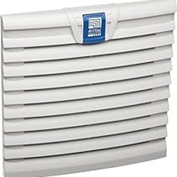 Rittal 3238200 Light Grey ABS TopTherm Fan Outlet Filter, 5-53/64" Width x 5-53/64" Height x 5/8" Depth-picture-6