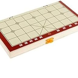 ATORSE Toy Traditional Folding Portable Hand Crafted Wooden Chinese Chess Travel Set-Toys & Hobbies-Games-Chess-Contemporary Chess-image-26