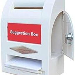 Krivon Multipurpose Letter Box/Suggestion Box/Complaint Box/Donation Box with Lock - Table Top-image-3