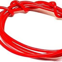 INVENTO 20mtr 18 AWG 0.75 sq.mm Durability 20A Tinned Copper Silicone Wire Flexible Red Cable 2.4mm Dia High Temperature for DIY-image-41