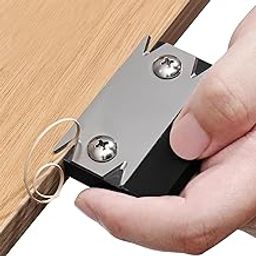 Serplex® Woodworking Edge Trimmer, Hand Planer Edge Bander for Burrs, Edge Corner Planer, Wood Chamfering Fillet Scraper, Stainless Steel Blade Veneer Edge Trimmer Deburring Tool Edge Banding Cutter-15
