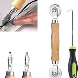 Serplex® Window Screen Door Repair Kit, Dual-Head Spline Roller, Screen Repair Tool Spline Roller for Installing Door Screen Window, Window Screen & Sliding Screen Door Replacement-image-72