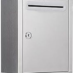UJEAVETTE Wall Mount Mailbox Heavy Duty Deposit Drop Box for Home Use Office Classroom-image-90