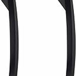 Atom 6 inches Zinc Cabinet Pull Handle | Black Matt Finish | Office Wardrobe Furniture Kitchen Drawer Push Bar, 545, Pack of 2-21