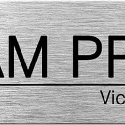 Bright Wood Craft Customized Name or Number Plate for Home, Flats and Office - Silver ABS Plastic with Metal Look Designer for Flat, Bungalow & Apartment Door Name Plates for House Outdoor - Peel and Paste Board (9X3 In Silver)-image-21