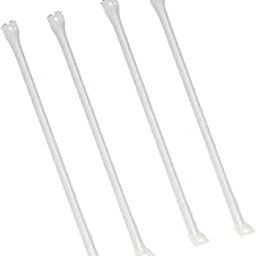 Merishopp 4x Wire Shelf Brackets Hardware for Installation Provide Support for Shelves 44x2.9 cm | Home & Garden | Home Improvement | Building & Hardware | Nails Screws & Fasteners-image-54