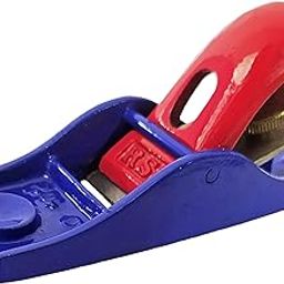 Inditrust mini iron steel block plane Randa | RSI heavy duty carpenter wood tool with sharp planer blade attachment red (5 inch)-20