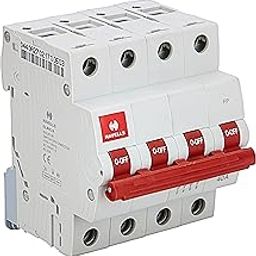 Havells DHMGCTNF063 PVC Plastic 63A MCB TPN C Curve (White)-picture-17