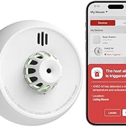 X-Sense Smart Heat Alarm XH02-M with 10-Year Sealed Battery, SBS50 Base Station Required, Model XH02-M, 1-Pack-image-89