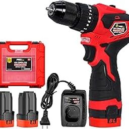 JPT PRO Series 18V Steel Chuck Impact Drill Machine | 60 Nm Torque | 2000 RPM Speed | 3/8" Keyless Chuck | 2x Speed Mode | 20+3 Setting Mode | 1.5Ah Battery | 18V Fast Charger | Carry Case-23