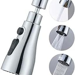 Azera Flexible Tap Extender - 360° Rotating Nozzle, Multiple Modes, Water-Saving Faucet Extension for Kitchen Sink, Durable Design (F-S-H)-picture-8