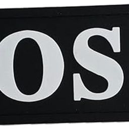 LOSA Re-useable Acrylic Rubber Door Sign Wall Plaque Plate with Screws for Post Room Mailbox-image-47