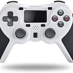 New World Wireless Controller for PS4, Gamepad Joystick Compatible With PlayStation 4 Game Controllers For PS4 Pro/Ps4 Slim, Built-In Speaker & Stereo Headset Jack Multitouch Pad-18