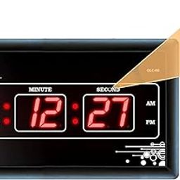 MatLogix WiFi Digital Wall Clock | Wireless Hidden Camera with Live Feed | 4k HD Audio Video Recording Camera | Watch Live 24 Hours Home and Office Surveillance Security Camera (LOOKCAM APP)-image-8