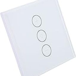 Generic Voice Control Dimmer Switch, WiFi EU Plug 110‑240V Smart Dimmer Switch 400W for for Household(White)'-34