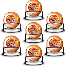GREEN FIRE OFF (GFO) Fire Extinguisher Ball | Self Activate 3-5 Sec Multiple 6 Sensors | Fire Extinguisher Ball 1.3 kg for Home, Car, Office & Industries Pack of 7-image-33