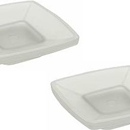 PEFKO PFK043 Table Deck Mounted Frosted Glass Soap Dish/Soap Case/Soap Holder for Bathroom/Washbasin/Kitchen (Square [ Combo Pack of- 2 ])-20