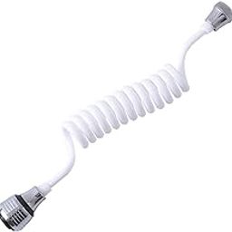 ELBME Flexible Tap Faucet Extender,Kitchen Long Hose Portable Pullable Foaming Faucet Extender(White)-image-22