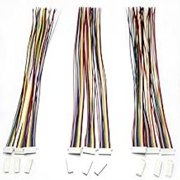 BOJOUL for 9 Sets JST SH 1.0mm 10 11 12 Pin Male Connector and 28AWG Female Connector Plug with Wire Cable 20cm-image-73