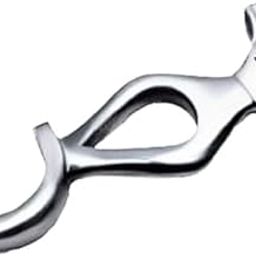 JAGGER JAG235 Zinc Curtain Brackets/Holders for Door and Window/Parda Holder 1 Inch Rod Size for Home Decor (Chrome Finish [ Diamond Support ], Combo Pack of - 4)-image-5
