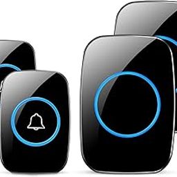 Wireless Doorbell, 280M Wireless Bell Range, 36 Ringtones, 4 Volume Levels, Wireless Garden Bell-19