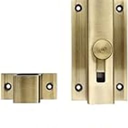 Volo 5 inch Antique Finish Heavy Duty Door Security Latch Lock for Bathroom/Balcony Door for Home and Offices.-8