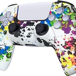 OIVO INDIA Multicolor Controller Silicone Cover Case PS5 Controller Skin Anti Slip Protective Case Sleeve Compatible for Sony PS5 Controller-2