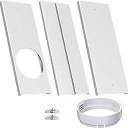 VELURA Portable Air Conditioner Window Kit Practical Sturdy Sliding Window Seal Kit|1 Set Barn Sliding Door Lock|Home & Garden|Home & Garden-11