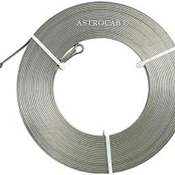 ASTROCAB Steel Alloy 10 Mtrs Heavy Black Wire Puller Cable Fish Tape with Special spring Action-6