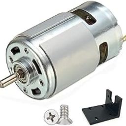 DC 775 Motor 12V-36V 24V 3500-9000RPM 775 Motor Ball Bearing Large Torque High Power Low Noise DC Motor for Electrical Tools-21