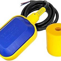 PARIJATA Float Switch with 2m Cable, Liquid Water Level Controller Fill or Empty Floating Switch of Water Tank 220V, Float Start Switch Controller Water Level Controller for Submersible Pump-0