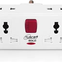 hi plasst pins n plugs Hi-Plasst Universal Travel Adapter with 4 Sockets - 3Pin/2Pin India Plug Converter with Power Switch & Indicator | 5A 250V Multiplug for Home, Office Essentials-picture-29