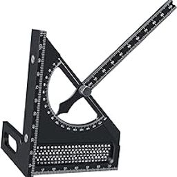 Bnf® 3D Multi Angle Measuring Ruler Measurement for Carpenters Office Enthusiasts Black|Home & Garden|Tools|Measuring & Layout Tools|Squares-image-94