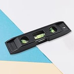 Real Seed Plastic Torpedo Level, Spirit Level 3 Bubble Level Torpedo Plastic Level Bubble Measuring Tool-21